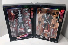 Marvel Legends 12" Figure Lot - Uncanny X-Force & Agent of Weapon X Deadpool