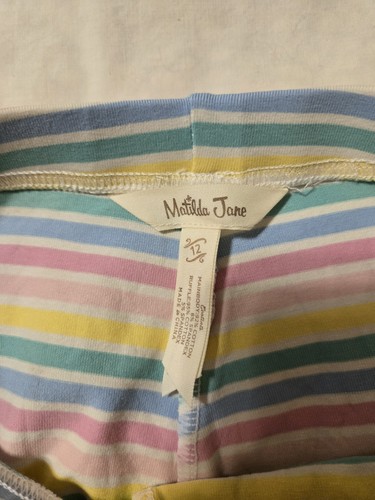 Matilda Jane Dream Chasers Hello Again Rainbow Ruffles Leggings 12 - Picture 3 of 5