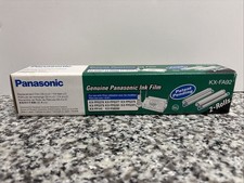 Panasonic Plain Paper Fax Film Refills Box 2 Rolls KX-FA92 Factory Sealed in Box