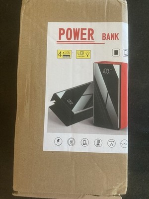Rohs Power Bank 50,000mah 4 USB Ports NIB