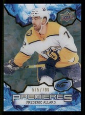 2021-22 Upper Deck Ice Green Frederic Allard 515/799 Nashville Predators #175