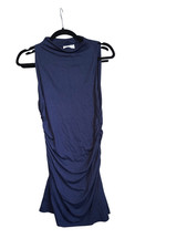 Reformation Jana knit dress navy Large