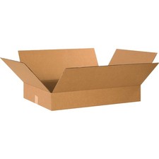 BOX USA Shipping Boxes Flat 24"L x 18"W x 4"H, 20-Pack  Corrugated Cardboard Bo