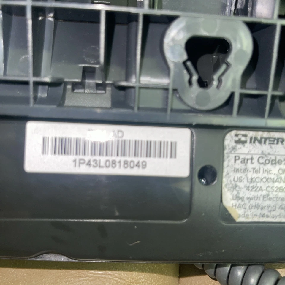 Intertel office phones 6 available Preowned very good condition  - Image 3 of 4