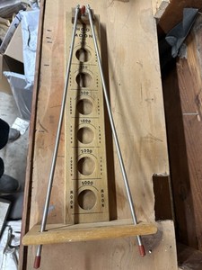 Vintage golf game Drueke Shoot the Moon Space Table Game 1959   