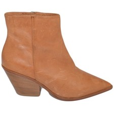 Tronchetti texani donna stivaletti camperos in vera pelle di nappa cuoio a punta