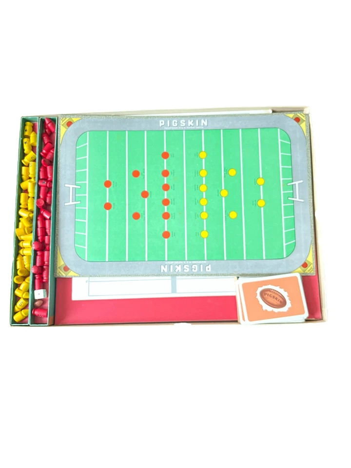 Vintage Game Football Boys PARKER BROTHERS PIGSKIN FOOTBALL GAME Solitaire - Image 4 of 4
