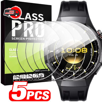 Tempered Glass Screen Protector for Huawei Watch GT 4 5 6 41mm 46mm Case Friendl