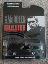 GreenLight Hollywood Bullitt 1968 Ford Mustang GT 1:64 Diecast