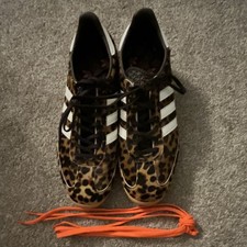 adidas women  s leopard print SL 72 Og shoes. New without box.