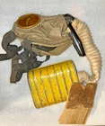 Rare WWI M1917 SBR Military Gas Mask Canister US provenance Named Soldier Record