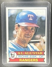 1979 Topps All-Star Richie Zisk On Card Auto