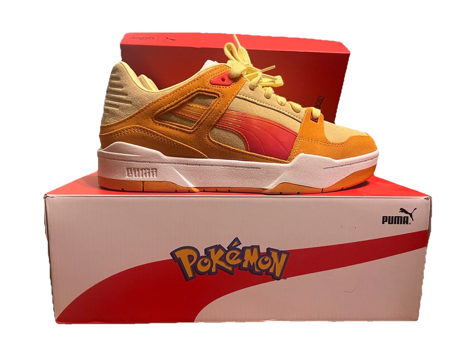Pokémon x PUMA Slipstream Charmander US Men’s Size 9  Never Used  Comes With Box