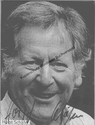 Original autograph Horst Schäfer // autograph signed signed signee Sch 305578