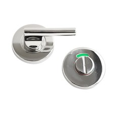 Turn & Release Disabled Bathroom Indicator handle 52mm Polished Stainless Steel