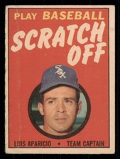 1970 Topps Scratchoffs #3 Luis Aparicio