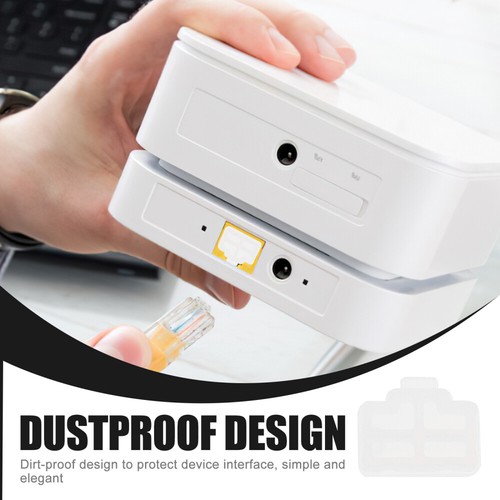 50 Pcs Router Interface Dust Plug Computer Port Plugs Ethernet Hub Cover - 第 12/12 張圖片