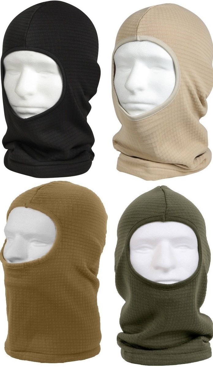 One-Hole Waffle Knit Balaclava – Tactical Face Mask & Head