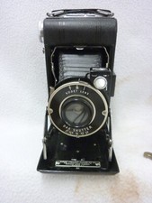 VTG KODAK VIGILANT JUNIOR SIX-20 CAMERA DAK SHUTTER KALART FLASH  CAMERA CASE