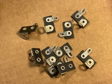 Lot of 10 NOS 1-Lug Phenolic Terminal Strips with Solder Lugs for Tube Amp #F