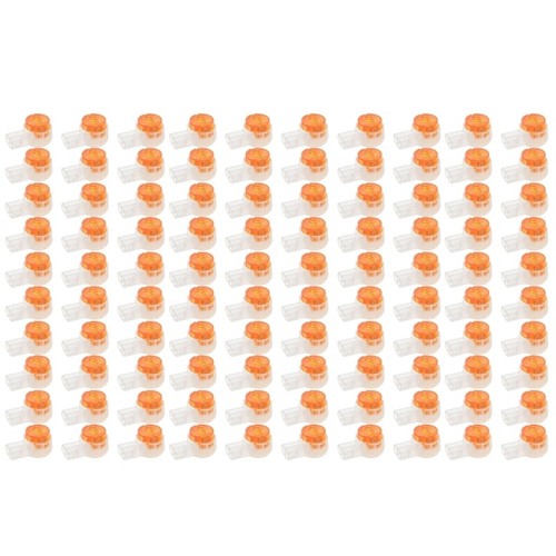 100Pcs K2 Wire Splice Connector Phone Line UY2 Quick Connection Terminals