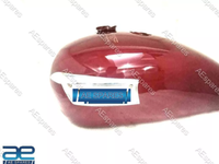 Triumph T140 Kirsche Lackierter Stahl Kraftstofftank Vorne FüR Benzin @Us
