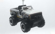 Christmas Ornament for International Scout 4x4 Silver
