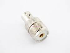 Coax Adapter BNC Female to UHF Female RF Connector - USA Ham Seller