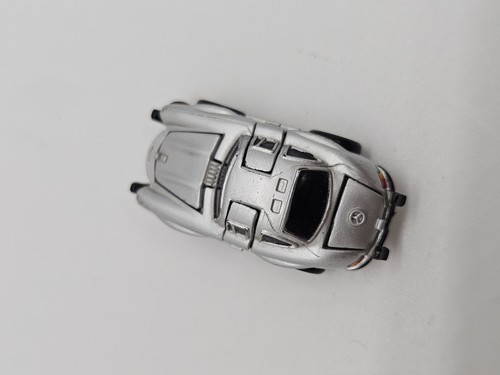 Micro Machines Deluxe Series Silver Mercedes Benz 300SL Gullwing - Picture 5 of 6