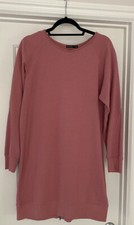 Solutions Women’s Zip Back Pink Sweater Dress - Size M