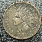 1879 Indian Head Cent 1c Better Grade VF Details #33387