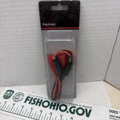GRAINGER 4WRF5 PATCH CORD 40'', 150V DC 5A , ALLIGTOR CLIP