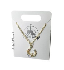 2025 Disney Parks Mickey Mouse Ear Gemstones  Flowers Hook Shaped Necklace