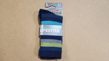 Darn Tough Women's Mystic Stripe Crew Lightweight Lifestyle Sock Dark Teal Small
