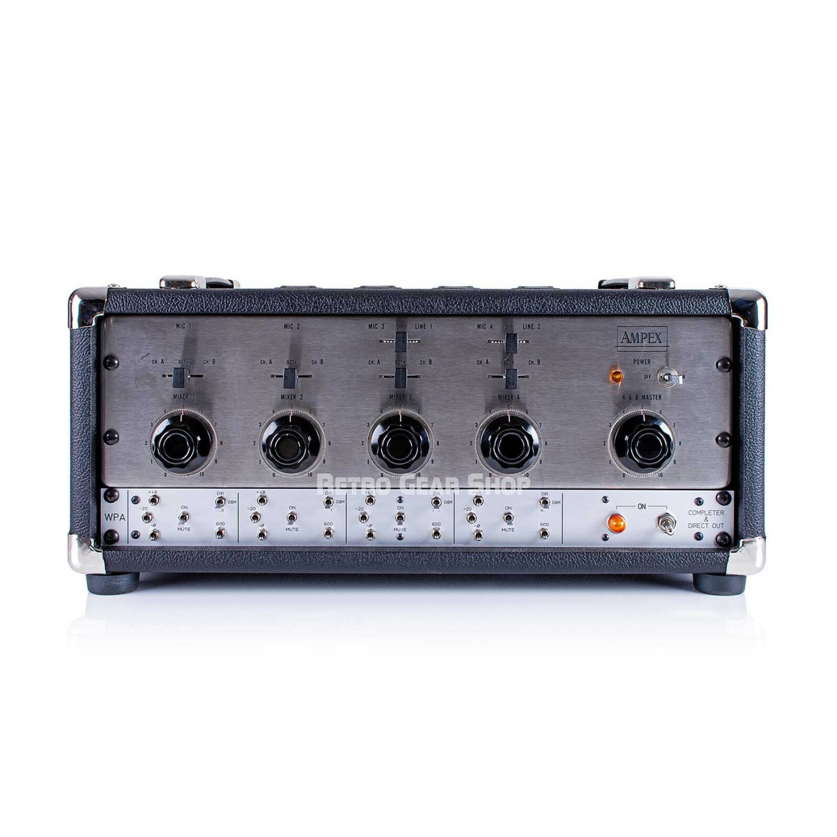 Ampex MX10 MX-10 Vintage Mic Preamp Mixer Restored Modded World