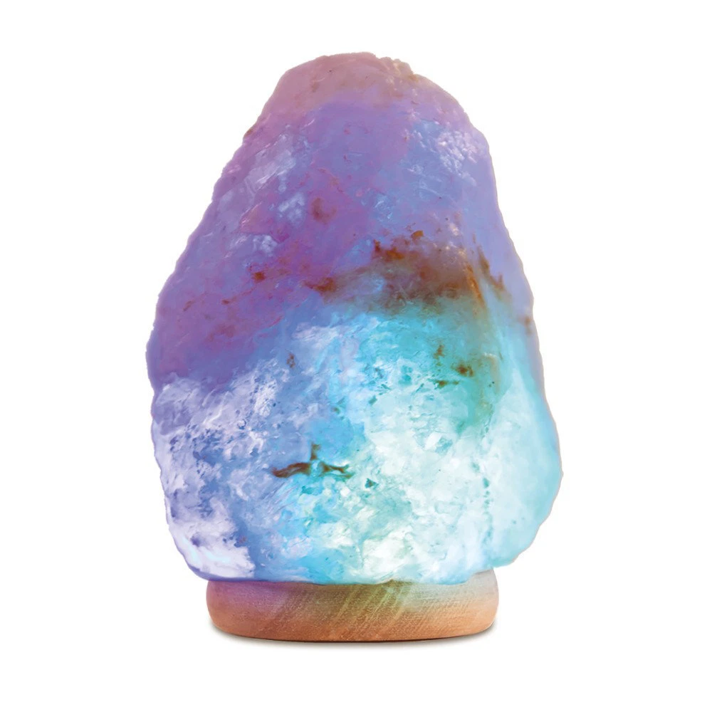 Brookstone mini color changing on sale salt lamp