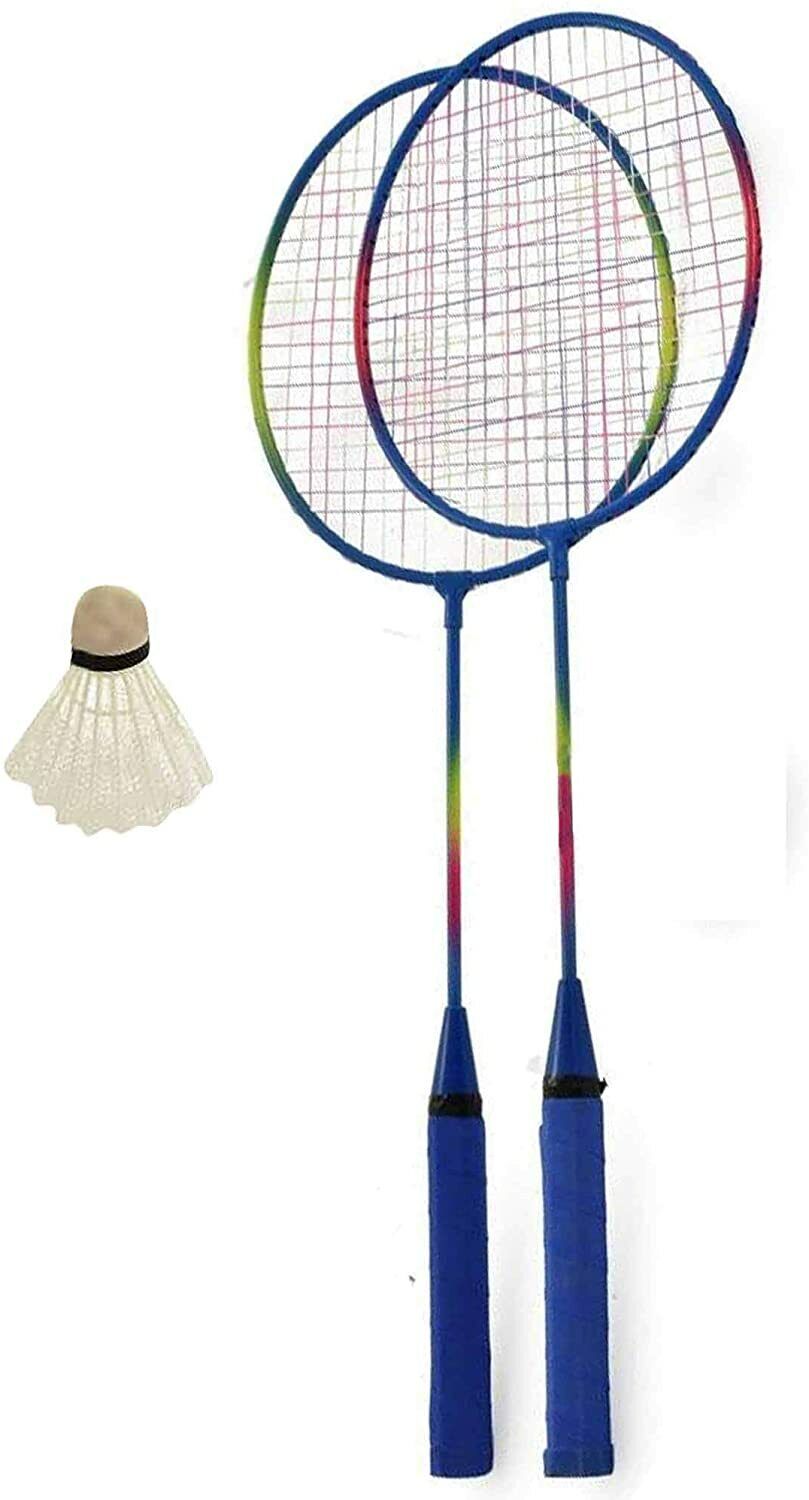  Badminton Racket Set, 2 Player Replacement Badminton Equipment  for Kids Adults Beginners, Shuttlecocks for Outdoor Sports Backyard Games  with Carry Bag, Lightweight Alloy (Purple) : Sports & Outdoors