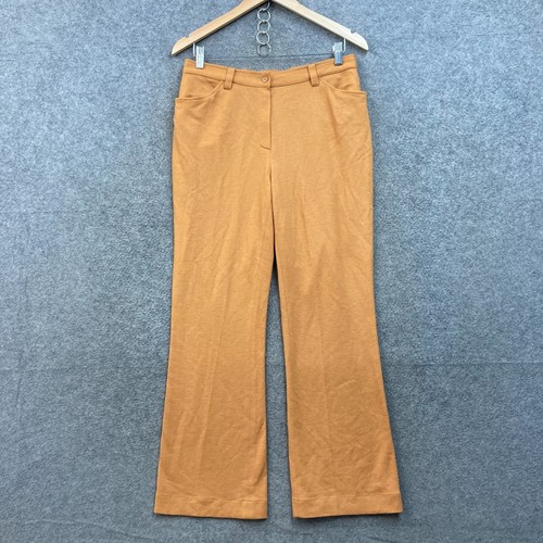 Kenzo, VINTAGE Kenzo Pants Womens 42 AU 10-12 Brown Wool Boot Cut France 80s/90s