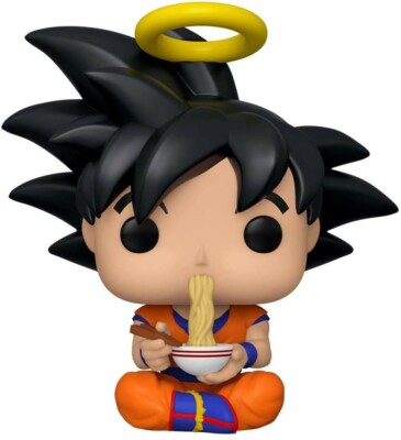 Funko Pop Figura de Super Saiyan Goku Pelo Rosa