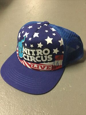 Travis Pastrana #199 Signed Autographed NITRO CIRCUS LIVE hat | eBay