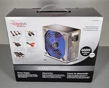 Rocketfish Gaming 500-Watt ATX CPU Power Supply RF-500WPS2 New Open Box 