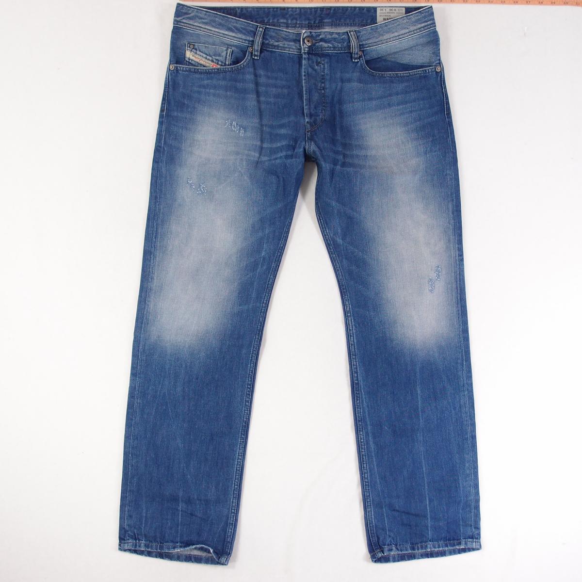 Mens Diesel WAYKEE R663E Straight Blue Jeans W38 W36 L32 eBay