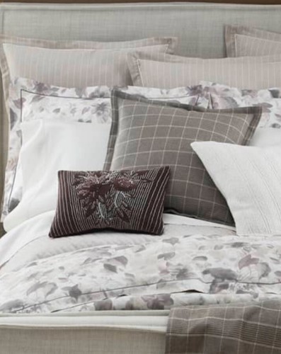 Almohada de terciopelo reversible Ralph Lauren Avery Collection Barkin 12x16"" nueva - Imagen 5 de 7