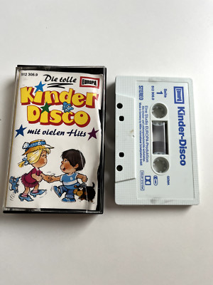 Vintage Kassette MC DIE TOLLE KINDER DISCO - 99 Luftballons  Ententanz, etc.