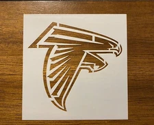 Atlanta Falcons Reusable Laser Cut 10 Mil Mylar Stencil Painting Art Supplies