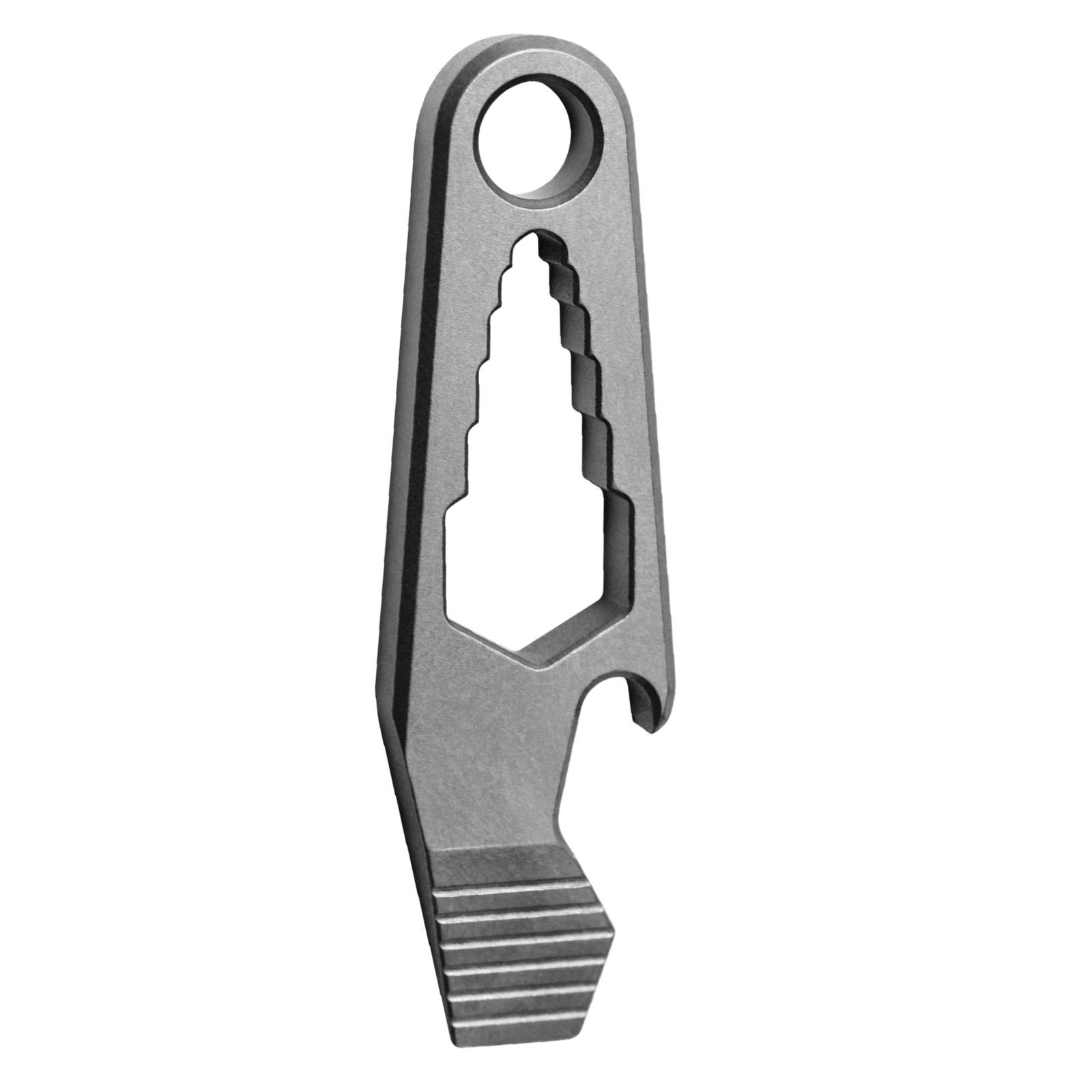 Titanium Multi Tool Keychain with Pry Bar Bottle Opener for Outdoor Adventures  