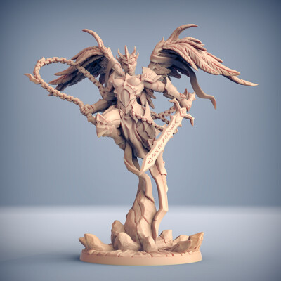 Malkaya Angel Hero - Artisan Guild Fantasy Dungeons and Dragons Miniatur Zariel