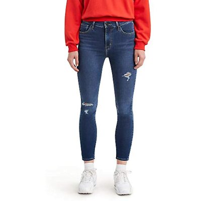levi's women's 720 high rise super skinny crop jeans