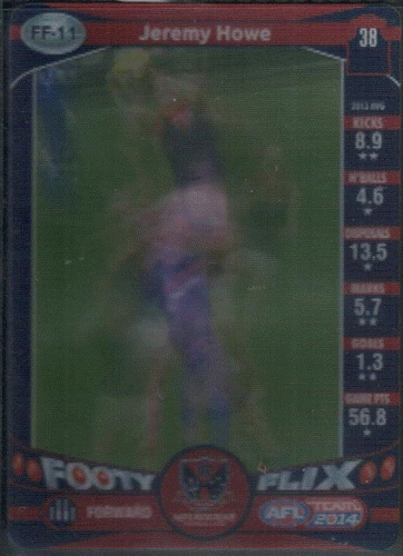 2014 AFL TEAMCOACH FOOTY FLIX INSERTS; Individual Card Sale. - Picture 7 of 12