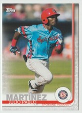 2019 Topps Pro Debut #169 Julio Pablo Martinez Baseball Card Spokane Indians